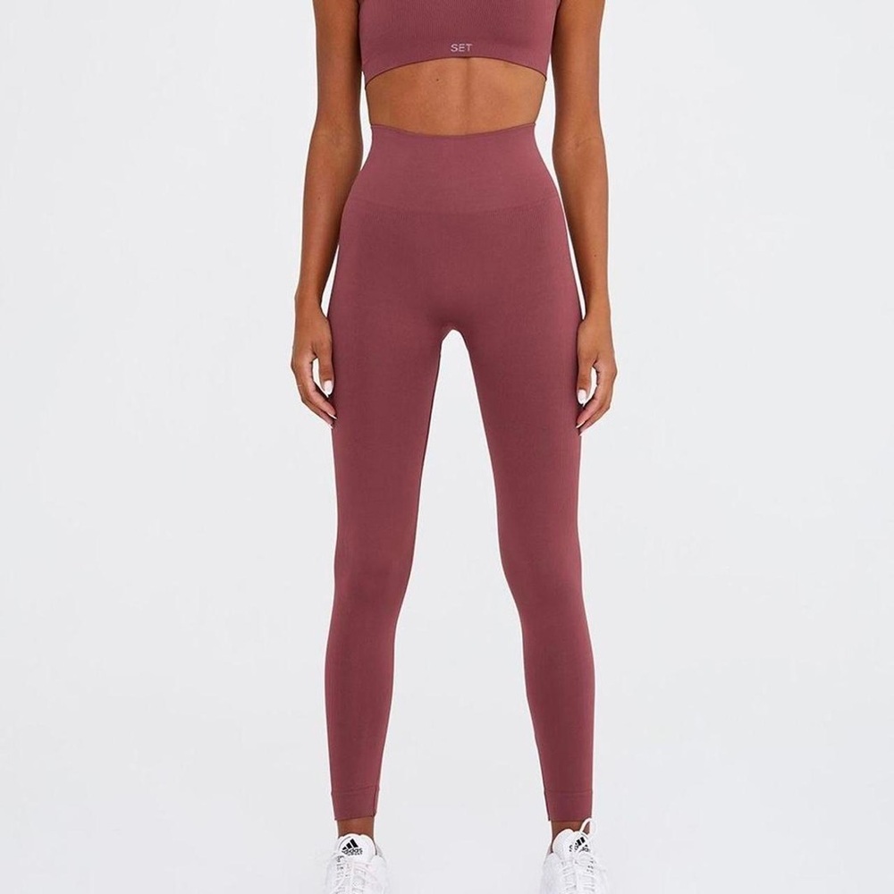 SET Active Women's High-Waisted Leggings - Canyon